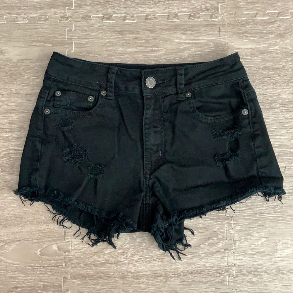 American Eagle Hi-Rise Festival Shorts